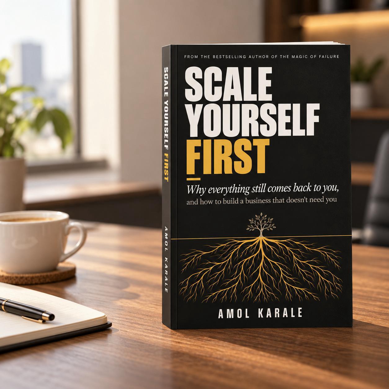 Scale Yourself First book by Amol Karale